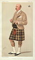 Gavin Campbell wearing a Crail jacket. "The Queen's Lord Steward". Caricature by Spy published in Vanity Fair in 1894.