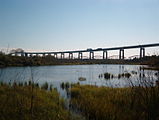 International Bridge, from south Whitefish Island