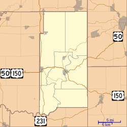 Pleasant Valley is located in Martin County, Indiana