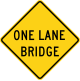 One-lane bridge