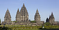 Image 18Prambanan in Java was built during the Sanjaya dynasty of Mataram Kingdom; it is one of the largest Hindu temple complexes in Southeast Asia. (from History of Indonesia)