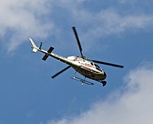 The Sky News Helicopter was featured on the channel.