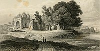 The same sketch engraved by W. Taylor from a drawing by William Purser