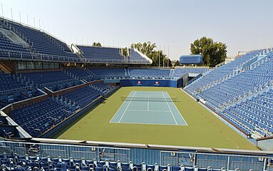 Centre Court at Wimbledon was recreated in the Štvanice centre court for scenes of the 1980 Wimbledon Men's Singles final in Borg vs McEnroe movie