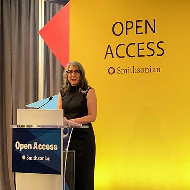Effie was the force behind the Smithsonian Open Access initiative, the result of many years of work
