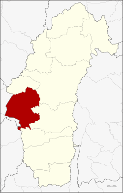 District location in Phetchabun province