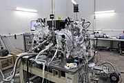This combined electron spin resonance scanning tunneling microscope allows measurement of electron spin resonance on single atoms