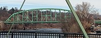 Easton–Phillipsburg Toll Bridge crosses the Delaware, connecting Easton, Pennsylvania and Phillipsburg, New Jersey in the Lehigh Valley.