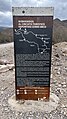 Interpretive sign at the start of Cerro Arco trail