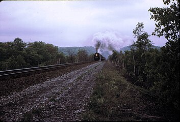 No. 2102 when it masqueraded as Delaware and Hudson No. 302 in 1973