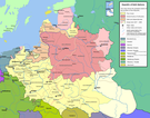 Map showing voivodeships of the Polish-Lithuanian Commonwealth of the Two Nations (1569–1795)