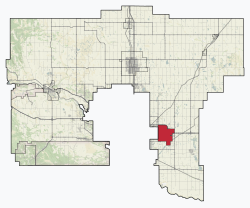 Location within Rocky View County