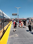 Future Greenboro Station to be used for the Trillium Line (opened for the public for Doors Open Ottawa 2023)