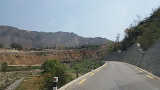B.P. Highway at Bardibas- Sindhulibazar section