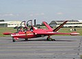 A Fouga Magister of the Belgian Air Component