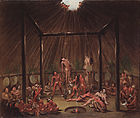 The Cutting Scene, Mandan O-kee-pa Ceremony, 1832 (Denver Art Museum)