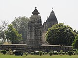 Parvati Temple (as visible from Chitragutpa Temple), Khajuraho India