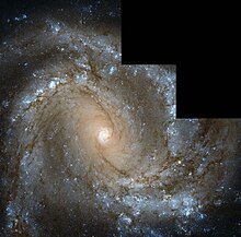 Messier 61 image using data from Hubble's Wide Field Camera 2