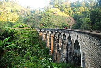Nine Arches Bridge, Sri Lanka in 2017