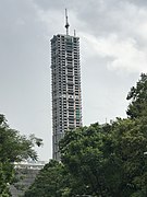 The 42, is coming up in between Jeevan Sudha and Tata Centre buildings - August 2016