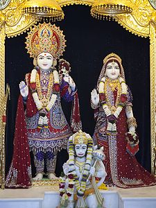 Rama, Sita, and Hanuman[31]