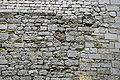 Detail on the wall of basilica San Giovanni in Tuba