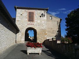 The town hall in Le Cabanial