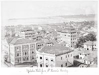 Malabar Hill from St. Xavier's, Late 1860s,