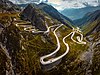Tremola road of the Gotthard Pass