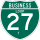 Business Interstate 27-T marker