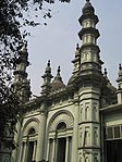 A closer view of Tipu Sultan Mosque
