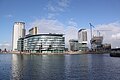 Image 17MediaCityUK being built at Salford Quays (from North West England)