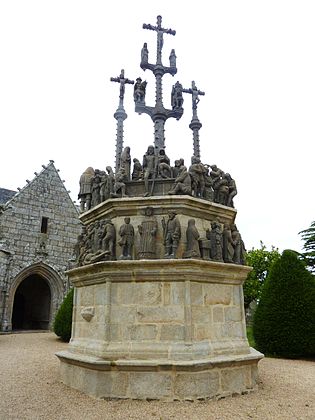 The famous calvary at Plougonven