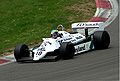 Williams was sponsored primarily by Saudi Arabian Airlines from 1978 to 1984. This is a Williams FW07C being driven in 2007 at the DAMC 05 Oldtimer Festival Nürburgring.