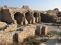 Ashdod-Yam (Ashdod on the Sea), Minat al-Qal'a fort. Vaulted storerooms