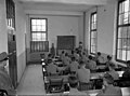 Instruction meeting for soldiers of the Colonial Reserve in the Prins Hendrik barracks (1939)
