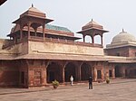 Fatehpur Sikri: Hawa Mahal (at Jodh Bai's Palace)