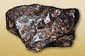 Meteorite fragment from the Cañon Diablo Meteorite 90mm wide