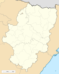 Moros is located in Aragon