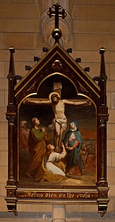 Crucifixion from the Stations of the Cross by L. Chovet