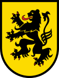Coat of arms of the former Meißen district