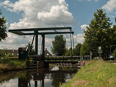 Annerveenschekanaal, drawing bridge