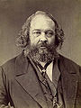 Image 33Russian anarchist Mikhail Bakunin opposed the Marxist aim of dictatorship of the proletariat in favour of universal rebellion and allied himself with the federalists in the First International before his expulsion by the Marxists (from History of socialism)