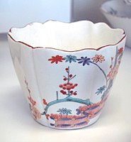 Chocolate cup, Chantilly porcelain, 18th century