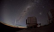 Christmas Comet Lovejoy Captured at Paranal Observatory 22 December 2011
