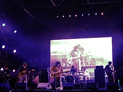 The band in Vicente López, Buenos Aires in 2011