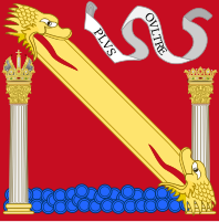 Variant of the Royal Bend of Castile used by Charles V, Holy Roman Emperor