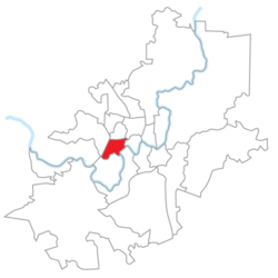 Location of Karoliniškės