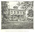Residence of G.S Davis built in 1852 and demolished in 1910s