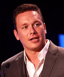 Ben Swann speaking at the 2013 Liberty Political Action Conference (LPAC) in Chantilly, Virginia.